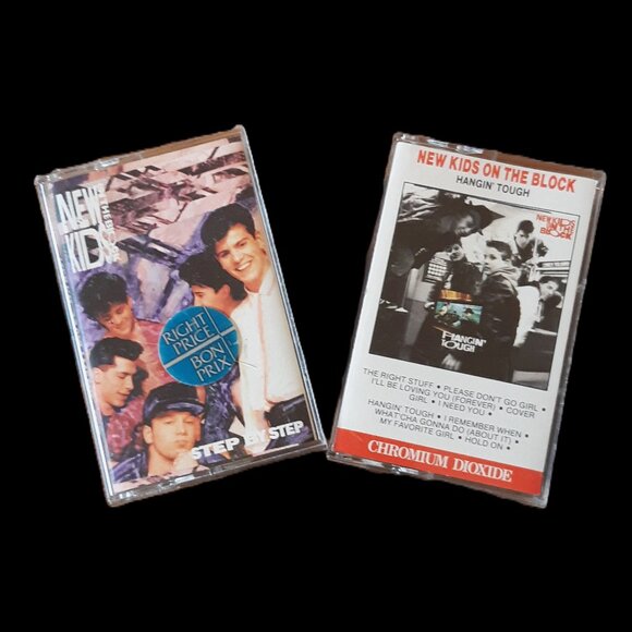 Vintage New Kids On The Block (NKOTB) music cassette tapes - albums - 80s 90s - Picture 1 of 6
